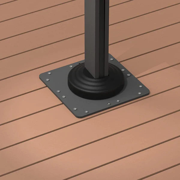 Sturdy Purple Leaf Umbrella Base for Outdoor Spaces