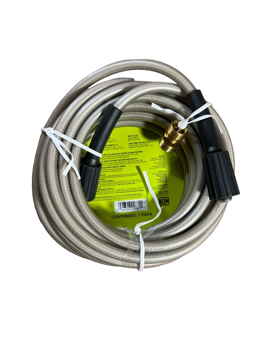 RYOBI 1/4"x25' 2300PSI Hose
